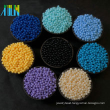 high quality colourful wax myrtle beads resin round bead